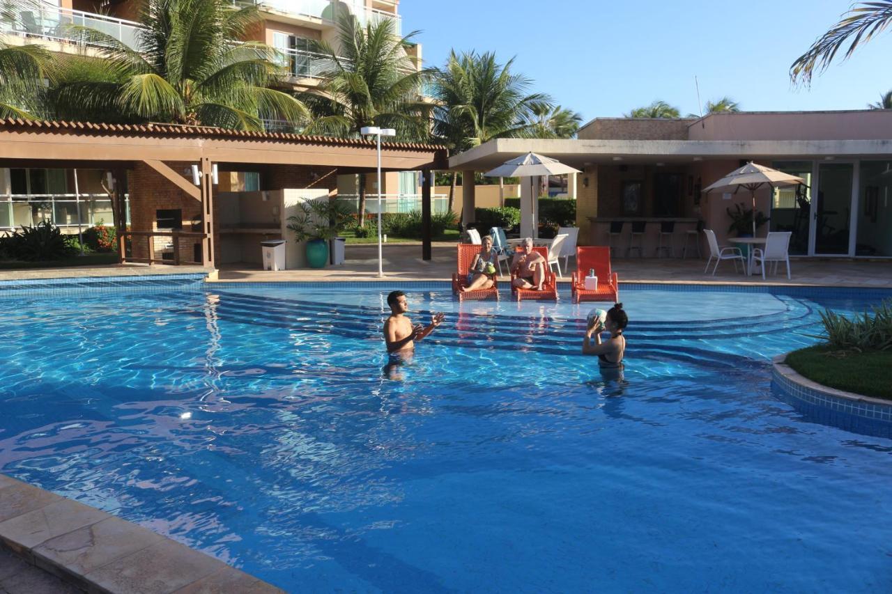 Palm Beach Porto Das Dunas, Apartamento Todo Climatizado Terreo A 350 Metros Beach Park Aquiraz Zewnętrze zdjęcie