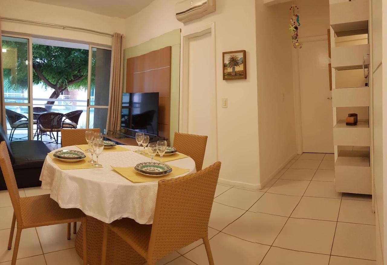 Palm Beach Porto Das Dunas, Apartamento Todo Climatizado Terreo A 350 Metros Beach Park Aquiraz Zewnętrze zdjęcie