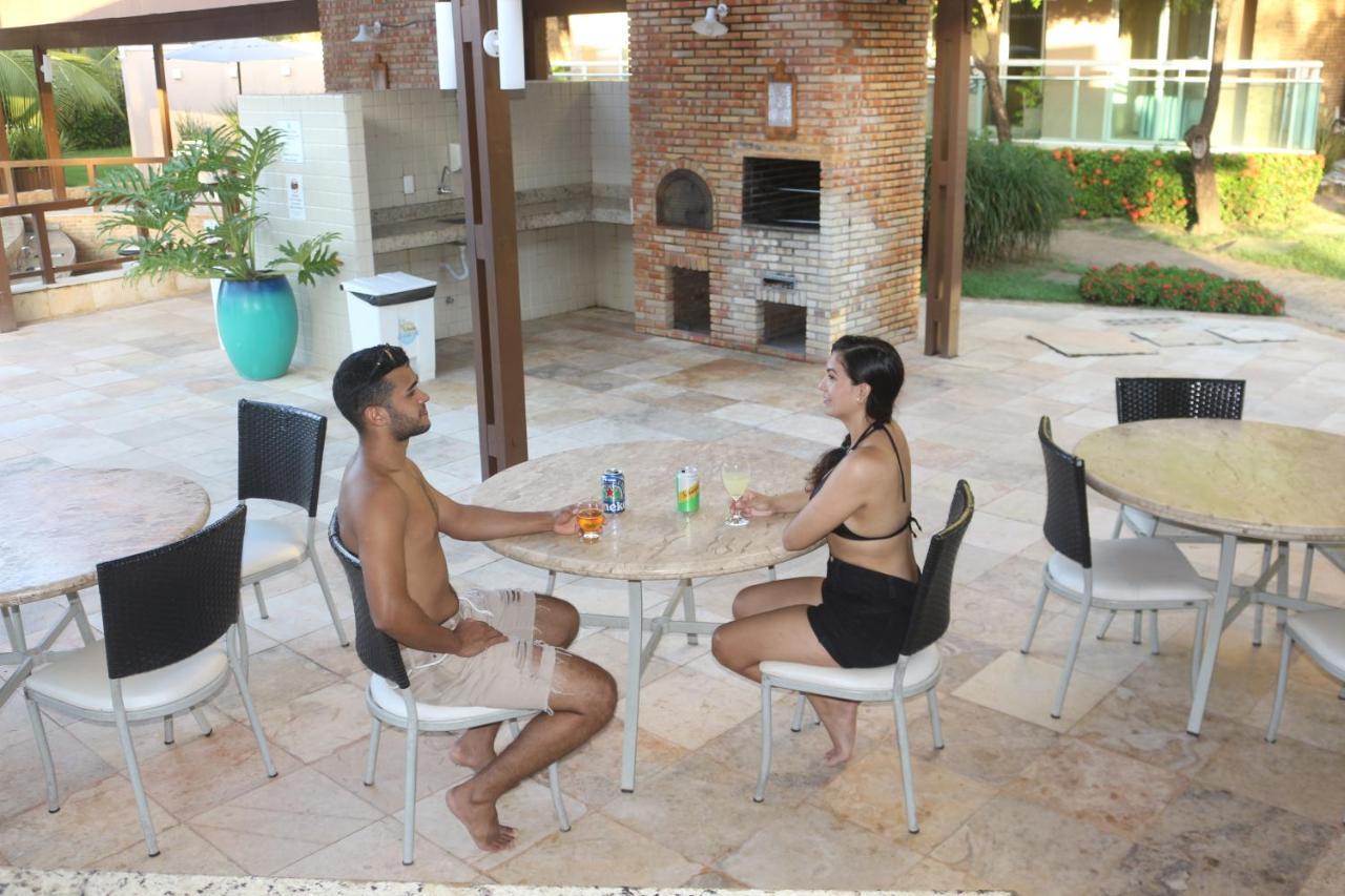 Palm Beach Porto Das Dunas, Apartamento Todo Climatizado Terreo A 350 Metros Beach Park Aquiraz Zewnętrze zdjęcie