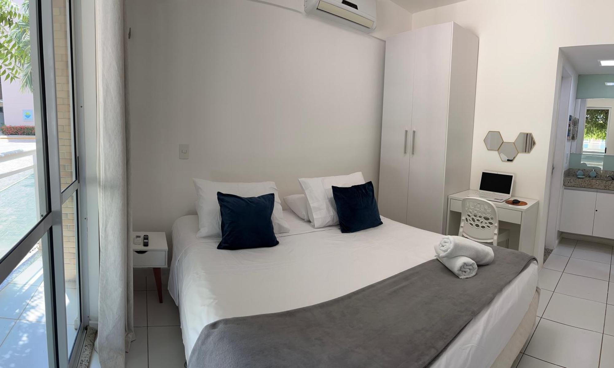Palm Beach Porto Das Dunas, Apartamento Todo Climatizado Terreo A 350 Metros Beach Park Aquiraz Zewnętrze zdjęcie