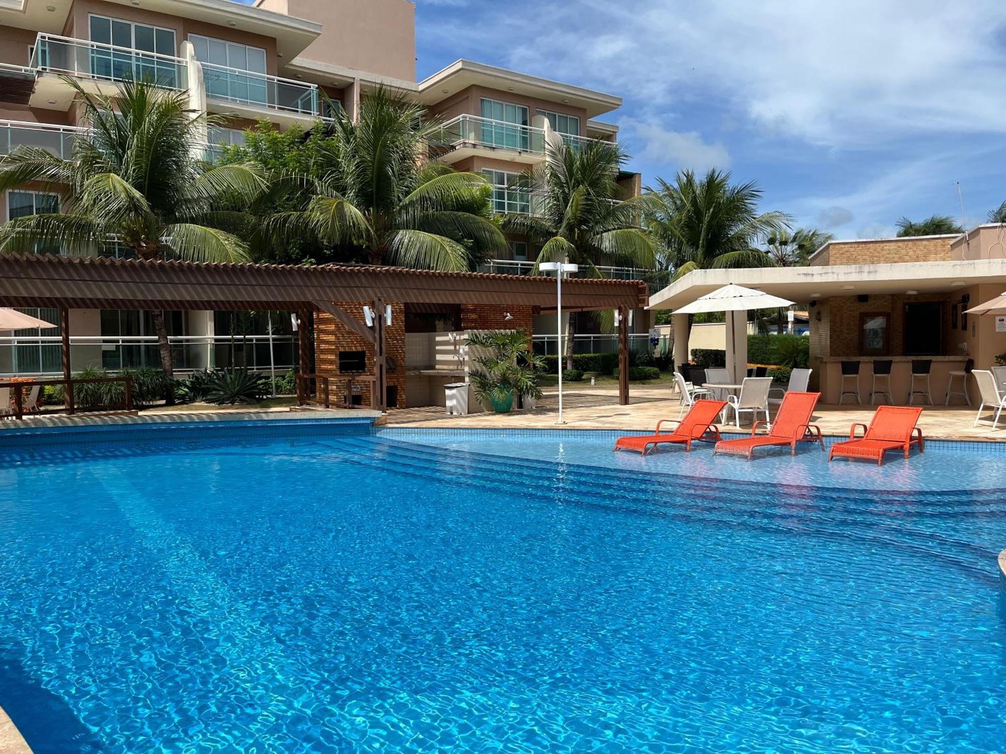 Palm Beach Porto Das Dunas, Apartamento Todo Climatizado Terreo A 350 Metros Beach Park Aquiraz Zewnętrze zdjęcie